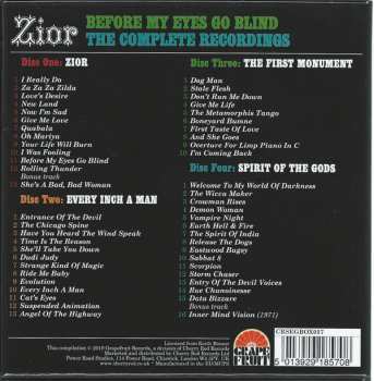 4CD/Coffret Zior: Before My Eyes Go Blind: The Complete Recordings