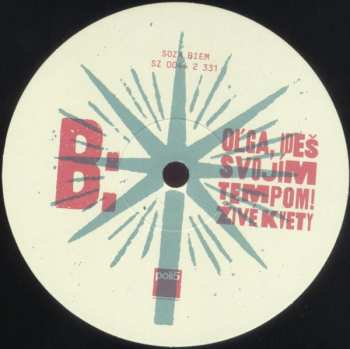 LP Živé Kvety: Oľga, Ideš Svojím Tempom! LTD | NUM