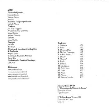 CD/DVD Zoé: Música De Fondo (Unplugged On MTV)