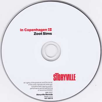CD Zoot Sims: In Copenhagen