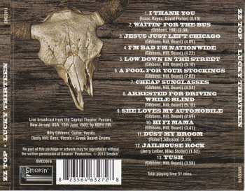 CD ZZ Top: Lucky Thirteen (1980 Radio Broadcast)
