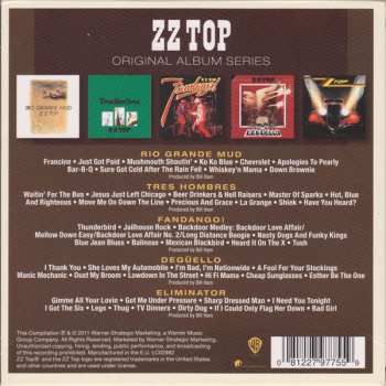 5CD/Coffret ZZ Top: Original Album Series