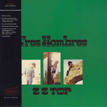LP ZZ Top: Tres Hombres